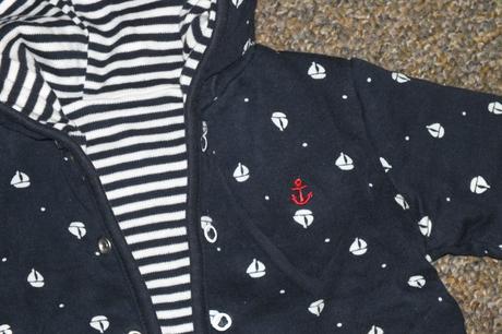 Vyteplena bundicka + riflicky, top stav, debenhams,80