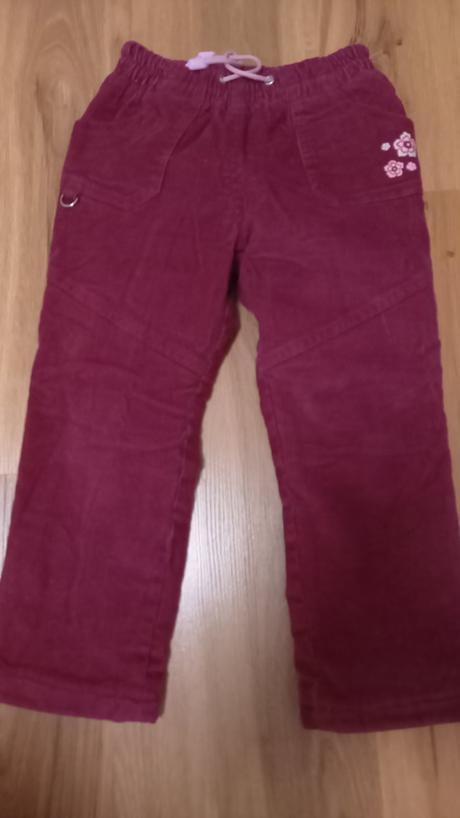 Hrubé zateplené nohavice, modelko,92