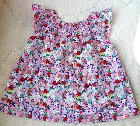 Kvetovana bluzka, h&m,104