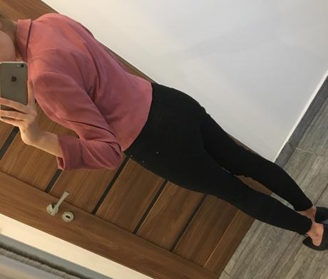 Skrátené sako, h&m,34