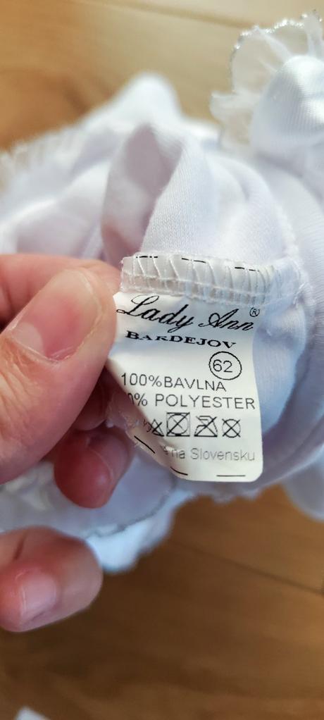 Oblečenie na krst 62, 62