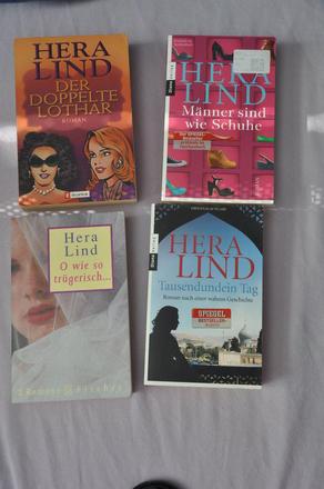 4 x roman od hera lind v nemcine,