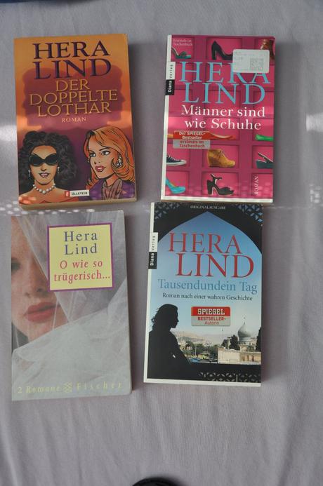 4 x roman od hera lind v nemcine, 