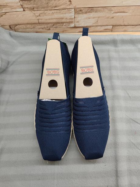 Skechers 41 - dámske tmavomodré espadrilky, skechers,41