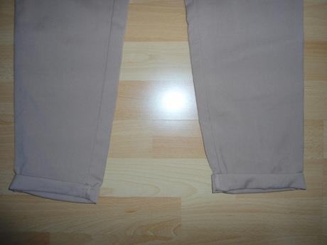 Bledohnede damske nohavice, s