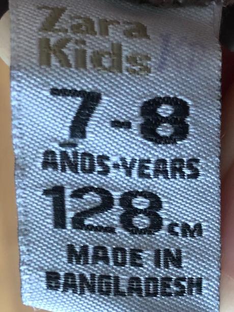 Detské legíny zara kids d 61, š 26cm, zara,128