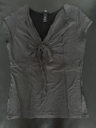 Bodkované tričko, h&m,s
