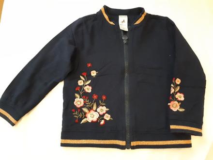 Mikina s kvetmi, palomino,104