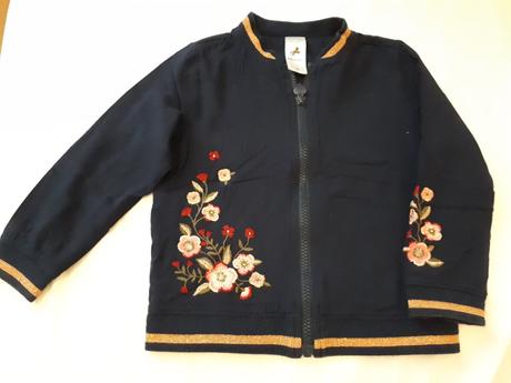 Mikina s kvetmi, palomino,104