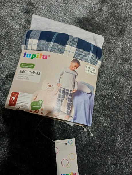 Teple zimne pyzamo v.122/128, lupilu,128