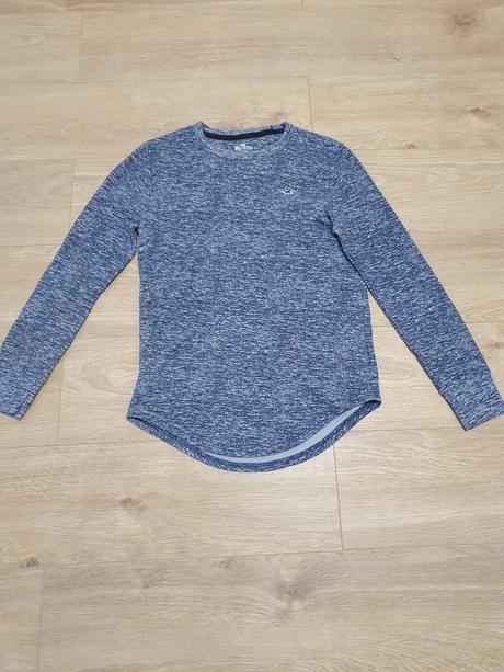 Pánske tričko s dlhým rukávom, hollister,s