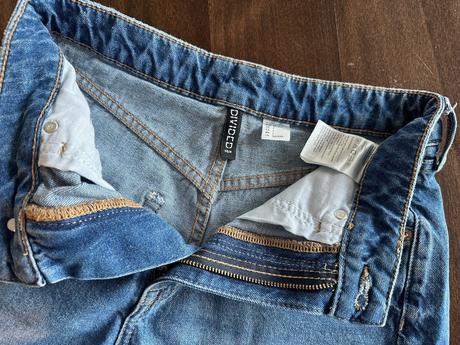 Riflové kraťasy, h&m,34