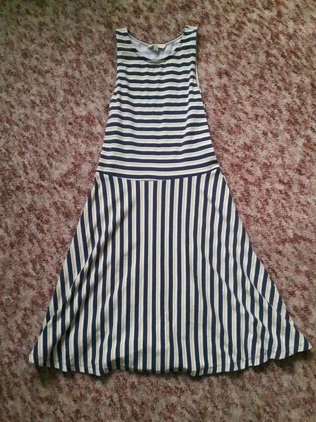 Šaty žltomodré c&a, c&a,xs