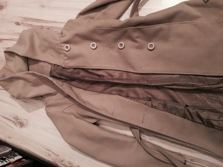 Béžový kabát dámsky new yorker s, s