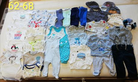 Balík oblečenia 3-6 m., 68–80