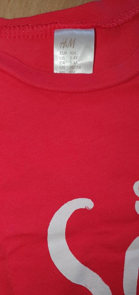 Tričko, h&m,104