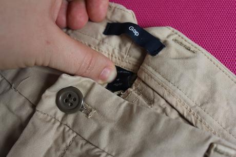 Nenosene znackove gap nohavice, bezove, gap,38