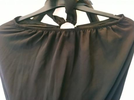 Dámsky čierny tenký overal, magnifigue, m