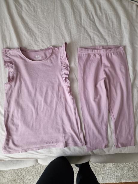 Tielko a leginove kraťasky, h&m,134