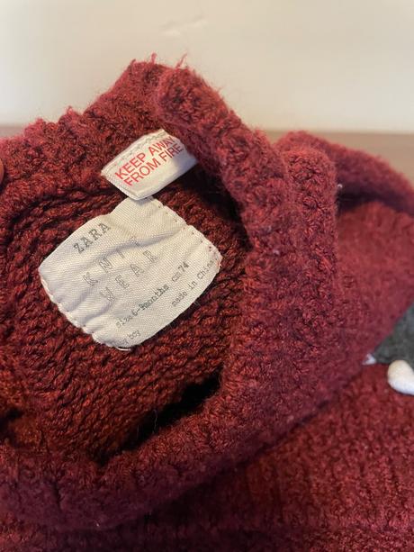 Krásny svetrik, zara,74