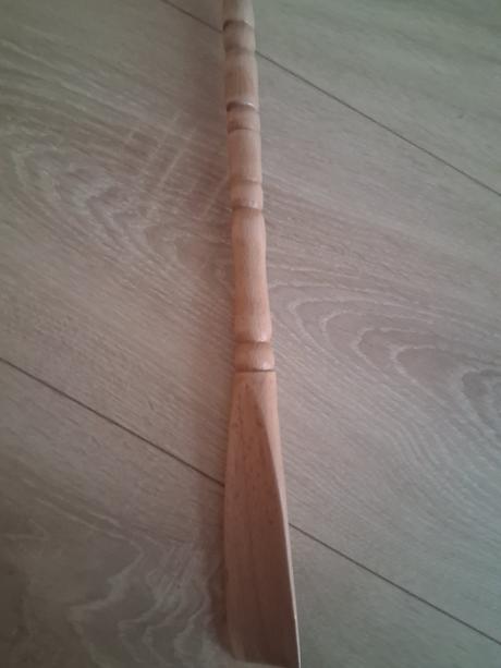 Drevený obuvak z dubového dreva, 