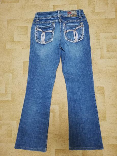 Dámske modré rifle, s