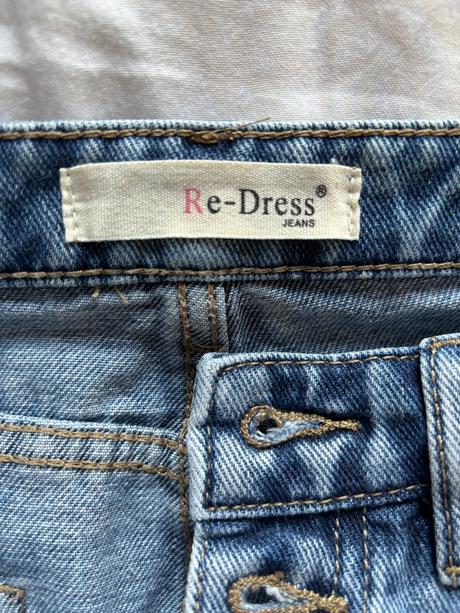 Dámska riflova sukňa, m