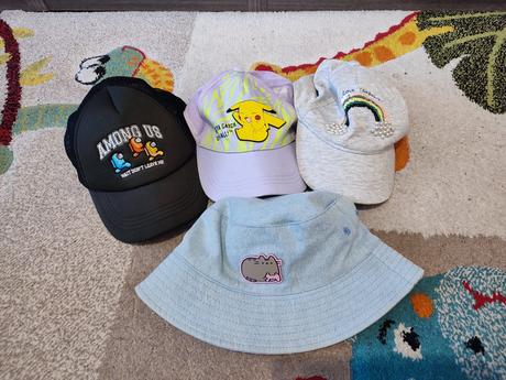 3x šiltovka + klobúk 5-9r., reserved,116