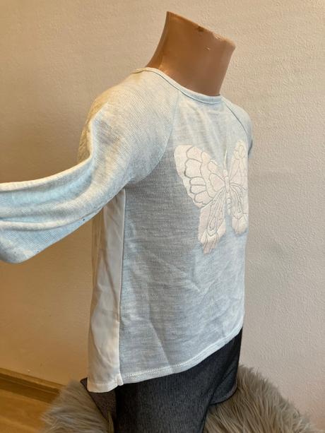Dievčenský sveter s motýľom h&m (98-104), h&m,98