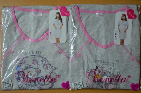 Kojenecká nočná košeľa so županom, vienetta secret,l - xxl
