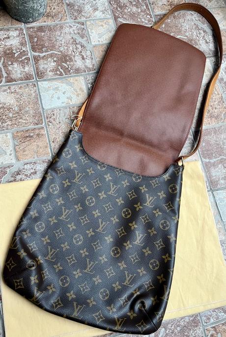 Louis vuitton musette salsa gm originál kabelka, louis vuitton