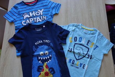 Letné tričká 3 ks, 110