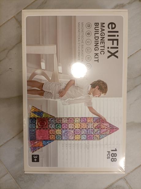 Magnetická stavebnica elifix 188ks od elis desifn, 