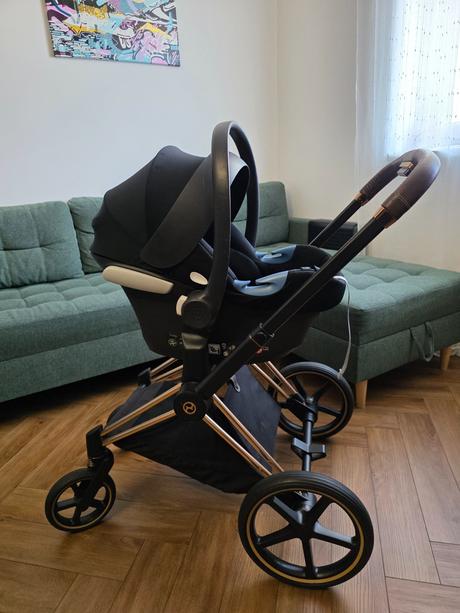 Cybex priam 3 rose gold indigo blue, cybex,cybex priam 3