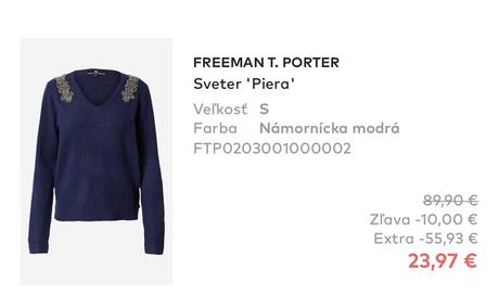 Damsky sveter, m / s