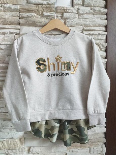 Zateplená mikina v.104/110, 104