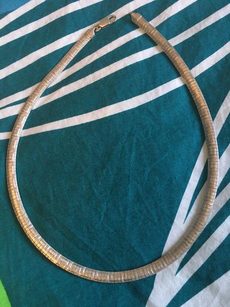 Strieborný nahrdelnik, prstene, 