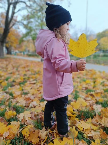 Zateplená softshellova bunda, 86 - 128