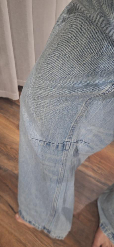 Rifle zara baggy barrel jeans 40/42, zara,40