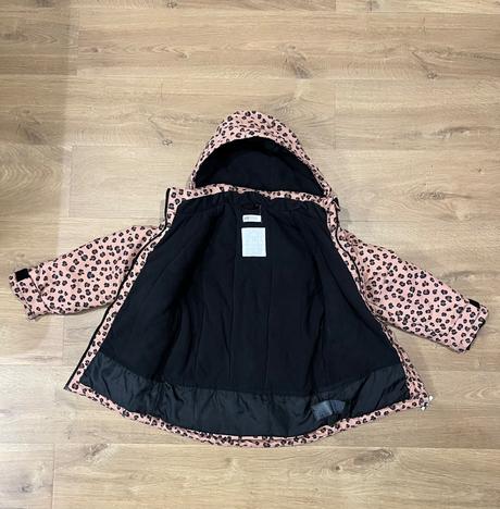 Dievčenská zimná bunda, h&m,134