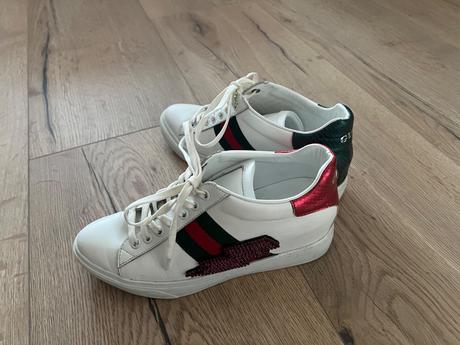 Dámske trendy tenisky na platforme, 37