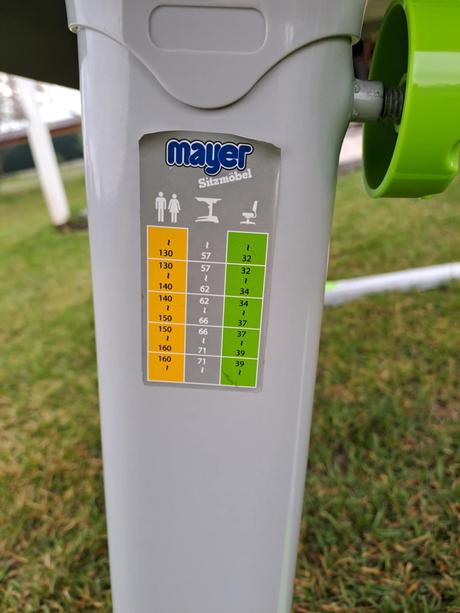 Detský rastúci stôl mayer, 