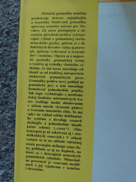Gramatika nemčiny,top stav,