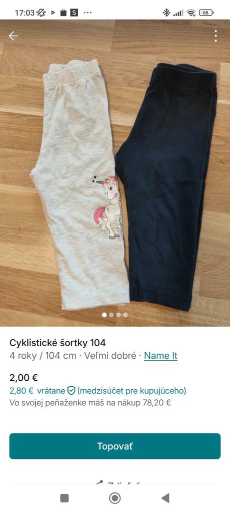 Letný balík šaty+kraťasy, 104–116