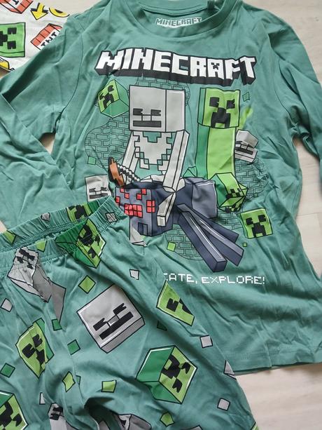 Pyžamo minecraft, c&a,140