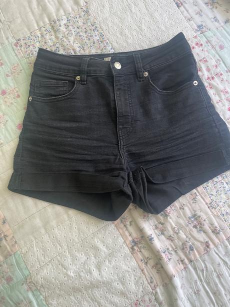 Elasticke riflove kratasy, h&m,164