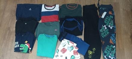 Balík chlapec 110/116 h&m, next a iné, 104–116