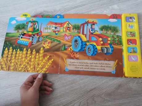 Kniha šťastná farma so zvukmi, 