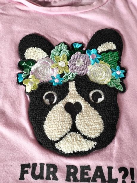 Tričko s aplikáciou, h&m,146