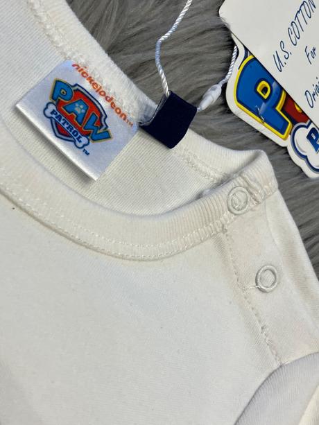 Chlapčenské body dlhý rukáv paw patrol (6-9 mes.), original marines,68